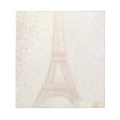 Bloc-note La Tour Eiffel par Georges Seurat (Devant)
