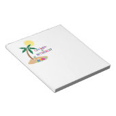 Bloc-note La vie commence à la retraite (Incliné)