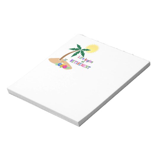 Bloc-note La vie commence à la retraite (Tourné)