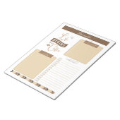 Bloc-note La Vie Commence Après La Citation De Café Du Plani (Incliné)