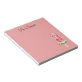 Bloc-note La vie est douce pastèque (Incliné)