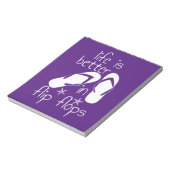 Bloc-note La Vie Est Meilleure En Tournesol (Tourné)