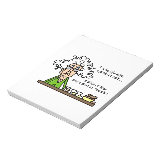 Bloc-note La vie et l'Humour de Tequila (Tourné)