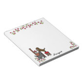 Bloc-note Laboratoire de chocolat de maman et laboratoire no (Incliné)