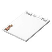 Bloc-note Laboratoire de chocolat papa (Tourné)