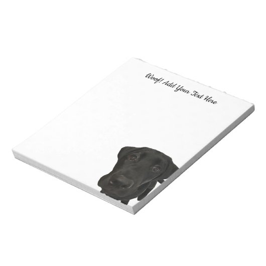 Bloc-note Laboratoire noir (Tourné)