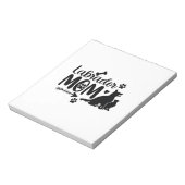 Bloc-note Labrador Maman SVG � Silhouette de Chien & Emprein (Tourné)