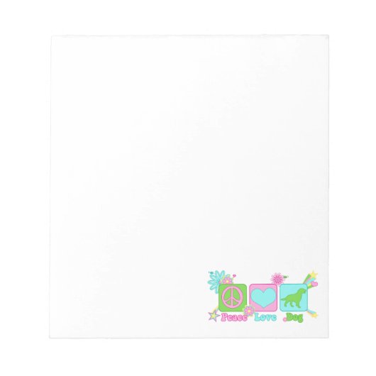 Bloc-note Labrador Retriever (Devant)