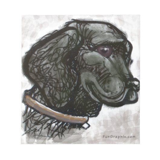 Bloc-note Labrador Retriever (Devant)