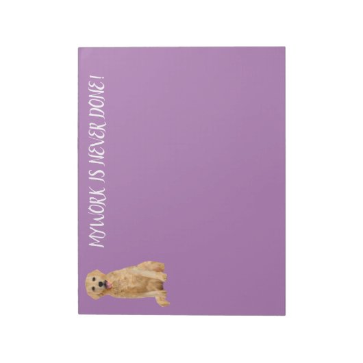 BLOC-NOTE LABRADOR RETRIEVER NOTEPAD (Tourné)