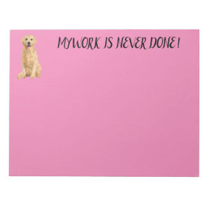 BLOC-NOTE LABRADOR RETRIEVER NOTEPAD