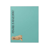 BLOC-NOTE LABRADOR RETRIEVER NOTEPAD (Tourné)