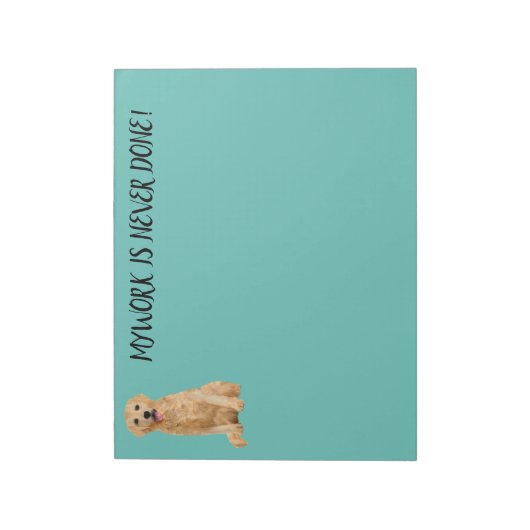 BLOC-NOTE LABRADOR RETRIEVER NOTEPAD (Tourné)