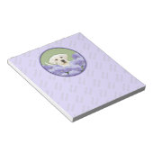 Bloc-note Labrador Retriever Puppy Painting Original Chien A (Incliné)