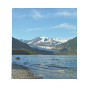 Bloc-note Lac Mendenhall dans Juneau Paysage de l'Alaska