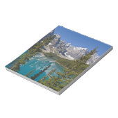 Bloc-note Lac Moraine, Rocheuses canadiennes, Alberta, Canad (Tourné)