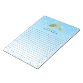 Bloc-note Lac Turtle Kid Cute Ocean Stationary Notepad (Incliné)