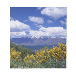 Bloc-note Lac Wakatipu et The Remarkables, Queenstown,