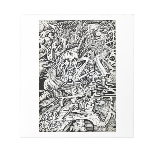 Bloc-note L'adepte, ou, une transfiguration fantasque (Devant)