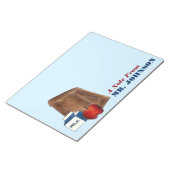 Bloc-note Lady déjeuner ou cadeau de l'enseignant Sac Brown (Incliné)