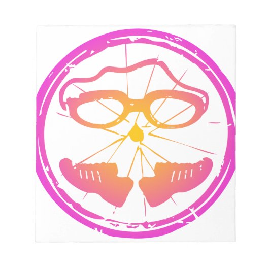 Bloc-note Lady Triathlon (Devant)