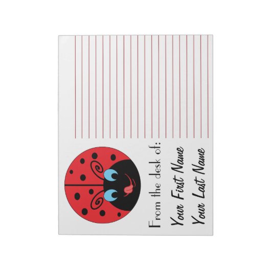 Bloc-note Ladybug (Tourné)
