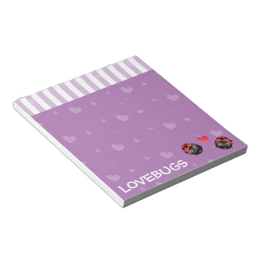 Bloc-note Ladybug Love (Incliné)