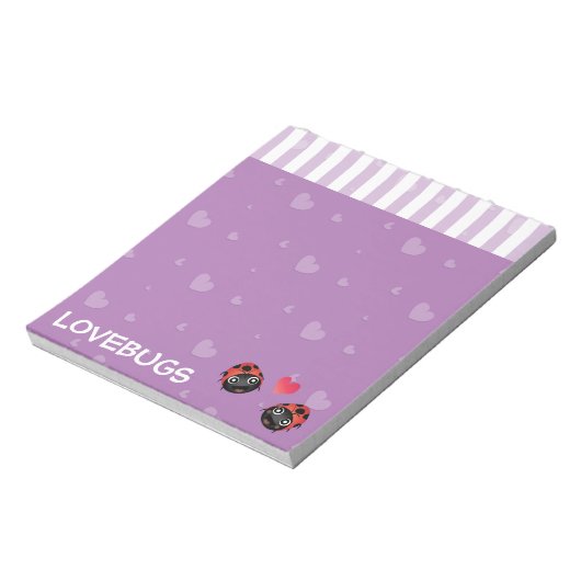 Bloc-note Ladybug Love (Tourné)