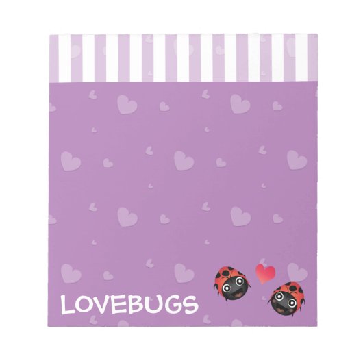 Bloc-note Ladybug Love (Devant)