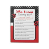 Bloc-note Ladybug Qui Connaît Maman Meilleur Pack De Jeux Po (Tourné)