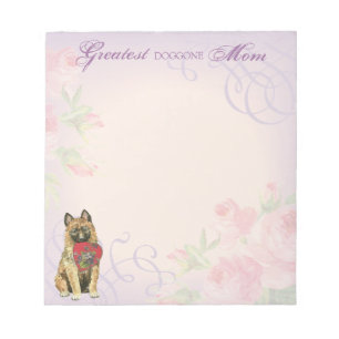 Bloc-note Laekenois Heart Mom