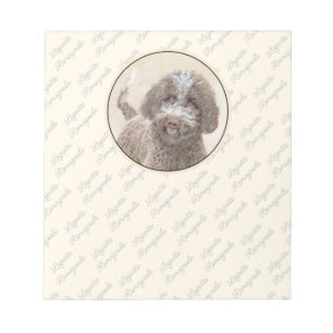 Bloc-note Lagotto Romagnolo Peinture - Cute Original Chien A