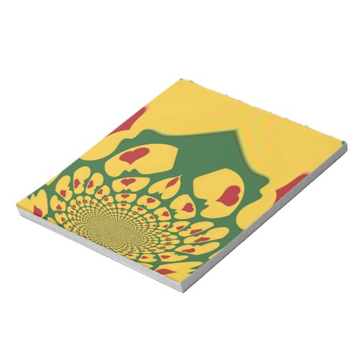 Bloc-note L'amour à Rasta Couleurs : Coeurs de reggae (Tourné)