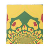 Bloc-note L'amour à Rasta Couleurs : Coeurs de reggae (Devant)