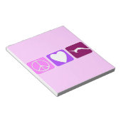 Bloc-note L'amour de la paix et le tumulte (Incliné)