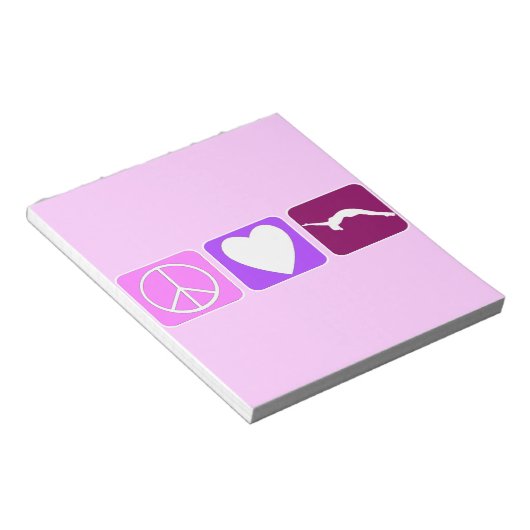 Bloc-note L'amour de la paix et le tumulte (Incliné)