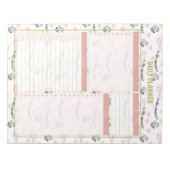 Bloc-note L'amour est la réponse du planificateur quotidien (Devant)