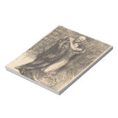 Bloc-note L'amour reconnu (par Paul-Albert Besnard) (Tourné)