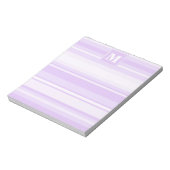 Bloc-note Landes lilas monogrammes (Tourné)