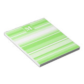 Bloc-note Landes vertes de chaux monogrammes (Incliné)