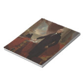 Bloc-note Lansdowne Portrait : Le président américain George (Tourné)