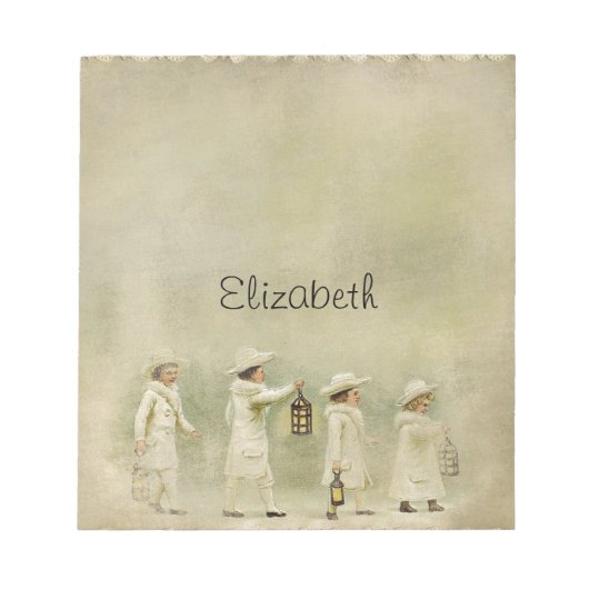 Bloc-note Lanternes vintages (Devant)