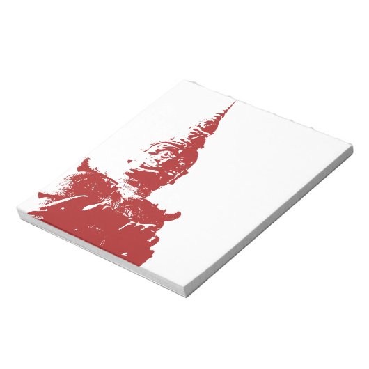 Bloc-note Lao Giant Guardian .. Parc du Bouddha, Vientiane, (Tourné)