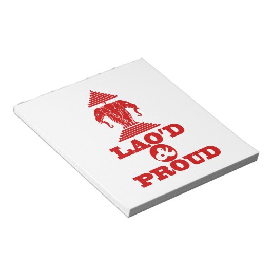 BLOC-NOTE LAO'D ET FIER (Incliné)