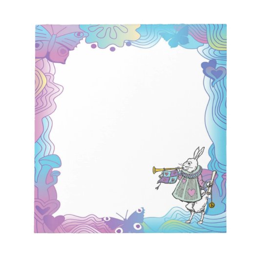 Bloc-note Lapin blanc 3 (Devant)