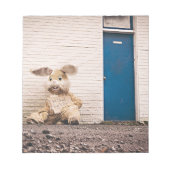Bloc-note lapin de pâques (Devant)