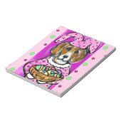 BLOC-NOTE LAPIN DE PÂQUES (Tourné)