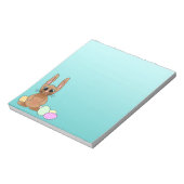 Bloc-note Lapin de Pâques (Tourné)