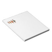 Bloc-note Lapin de Pâques Œufs Dansants (Incliné)