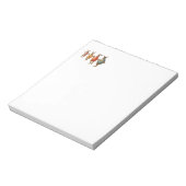 Bloc-note Lapin de Pâques Œufs Dansants (Tourné)